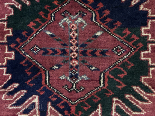 Turkmen carpet Yomud, there is some damage, 210-320 sm.                        