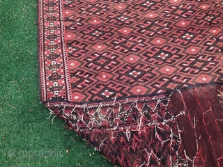 Soumack,(Kilim) Yomut Turkmen 290 x 180 Cm. In perfect condition.                       