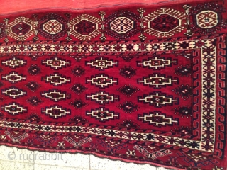 One pair turkman
Size each one 68 by 130 cm                        