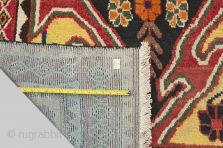 Antique Bakhtiari Gabbeh 232x132cm in very good condition. Some small expert repiling.

More Info: https://sharafiandco.com/product/antique-bakhtiari-gabbeh-rug-232x132cm/
                   