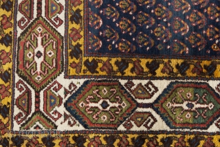 Decorative antique Bakhtiari runner 503x100cm. In good condition. 

More Info: https://sharafiandco.com/product/antique-bakhtiar-runner-503x100cm/
                      