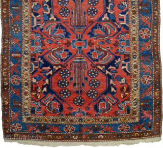 Remarkable antique Zanjan rug 196x117cm. In very good condition

More info: https://sharafiandco.com/product/antique-zanjan-rug-196x117cm/
                      