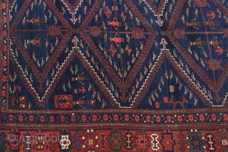 Charming antique Kurdish carpet 307X168CM, in very good condition

More Info: https://sharafiandco.com/product/antique-kurdish-carpet-307x168cm/ 
                     