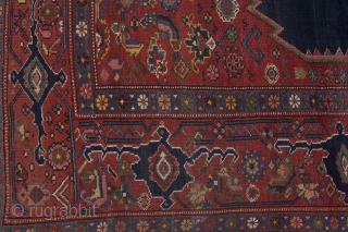 Rare antique Kordi carpet 590X280CM. There are couple of areas of repiling, which have been done expertly.

More Info: https://sharafiandco.com/product/antique-kordi-carpet-590x280cm/
              