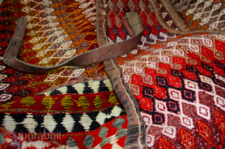 Old Qashqai Mafrash Rakhtekhab 170x140cm in very good condition with all the straps and handles intact


    Side Panels: 120 × 55 cm

    Ends: 72 × 48  ...