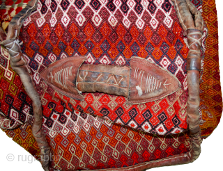 Old Qashqai Mafrash Rakhtekhab 170x140cm in very good condition with all the straps and handles intact


    Side Panels: 120 × 55 cm

    Ends: 72 × 48  ...