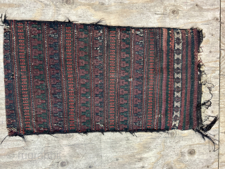 Antique Baluch bag 88x47cm. In need of a clean and a bit of attention but a very good price              