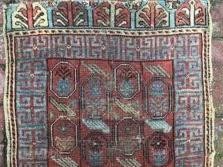 Old , Beautiful Yastik on Tessellation Row                          