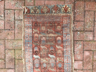 Old , Beautiful Yastik on Tessellation Row                          