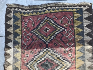 Z is for Zakatala.  I think it is zakatala. Some interesting weft changes, likely intentional. Minor repairs.  Great wool.  Fantastic hanging. Or on the floor, with the right perspective.  ...