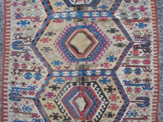 An Old Aydin Kilim                             