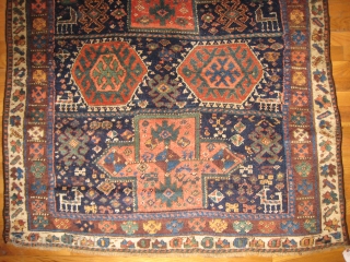 A small Kurdish main carpet.                            