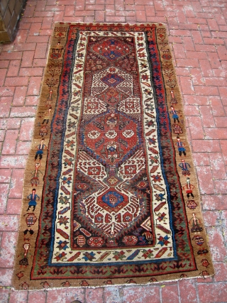 Folky serab type somewhat long rug ( wayne, have your people call my people)                   