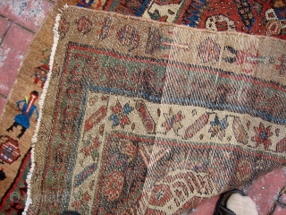 Folky serab type somewhat long rug ( wayne, have your people call my people)                   