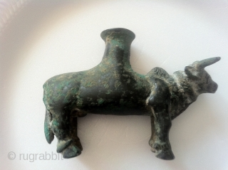 Bactria-Margiana Bronze Figure in the Form of a Bull

Size 12 cm long


Condition Report : Extremly fine INTACT                