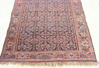 19th C Antique Persian All Wool Bidjar Halvaii Rug Carpet Tribal 49x68 Mint Condition

Wool Pile on Wool Warp and Weft

An exceptional Antique Persian Tribal Bidjar / Bijar Halvaii Class Rug Carpet in  ...