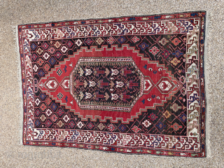 Caucasian “bird shirvan” Circa 1900. 165cm x118cm.                          