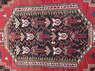 Caucasian “bird shirvan” Circa 1900. 165cm x118cm.                          