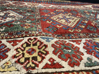 Mid 19th Century Shasavan or Kazak (fragment).
Contact- Siezbazaar@ gmail.com

                        