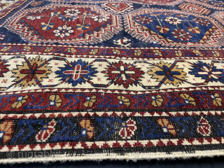 Caucasian Surakhani  Baku. Mid 19th Century.
Contact for details.
More Caucasian rugs available.
Checkout SiezGallery on instagram.
Email : Siezbazaar@gmail.com                