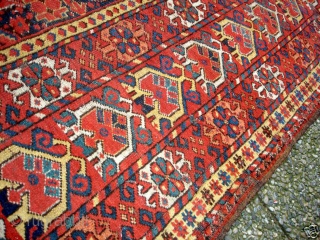 Besheir Kahn Carpet 206cm x 515 cm  Needs some Work on it.                    
