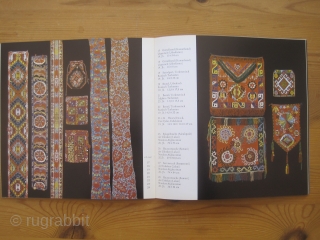 Book: Wegner: Textilkunst der Steppen- und Bergvölker Zentralasiens, 1974
Title (translated): Textile Art of Steppes and Mountain Peoples of Central Asia. 
An attractive museum exhibition catalog of rugs (about one half) and textiles  ...