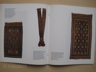 Book: Bausback: Alte Knüpfarbeiten der Belutschen 1980 (Baluchi Rugs)
Translation of german title: Old weavings of the Baluchi
50 old (in 1980!) and antique Baluchi items (44 rugs, 6 bags) in good color.
This is  ...