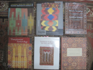 Books on Anatolian rugs: ca. 150 books and catalogues on Anatolian rugs, flatweaves and textiles with many rare and unusual publications. Please ask for my list with particluar prices (excel or pdf).
Payment  ...