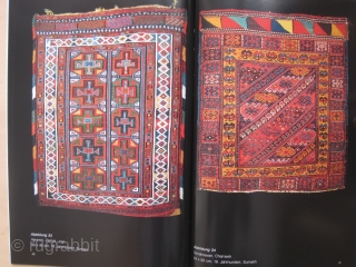 Book: Best of Bach (Shahsavan bags), 2000 Attractive exhibition catalogue on 41 antique Shahsavan saddle-bags of very high quality (19 knotted, 22 woven bags) with many unusual patterns. Softcover, 48 pages, format:  ...
