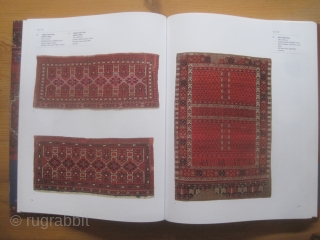 Book: Tsareva, Elena: Turkmen Carpets - Masterpieces of Steppe Art, from 16th to 19th Centuries The Hoffmeister Collection,2011.

A catalog on the famous collection of Turkoman rugs from Hoffmeister, Peter with many important  ...