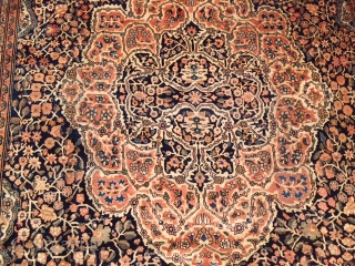 Persian Antique Sarouk Ferahan 11.5x 16.5                           