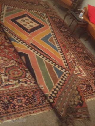 qashqai kilim rare size 130-320 cm charming colors old edge in a very good condition it need good washing
 Ask about this 
 PRICE ON REQUEST       