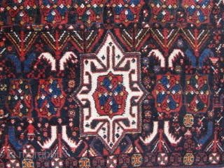 2' 2" x 2' 5" Afshar with piled closures    Free Ship/U.S.    3 day returns policy.            