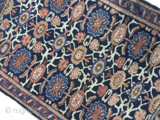 3' 0" x 4' 0" N.W.Persian in overall low to medium pile condition.  A small tear near one corner; the ends are uneven.  Quote includes shipping/U.S.   3 day  ...