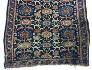 3' 0" x 4' 0" N.W.Persian in overall low to medium pile condition.  A small tear near one corner; the ends are uneven.  Quote includes shipping/U.S.   3 day  ...