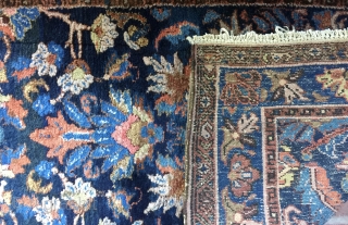 Narrow and Long 2' 7" x 17' 7" Finer Hamedan in Excellent Condition.  3 Day Returns/Quote includes shipping U.S.A.             