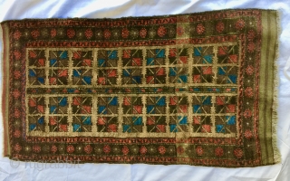 2' 8" x 5' 0" Camel Field Baluch.  Lighter photos show truest colors.                   