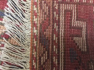 Old Bergama rug 
size 2.57 x 1.73                          