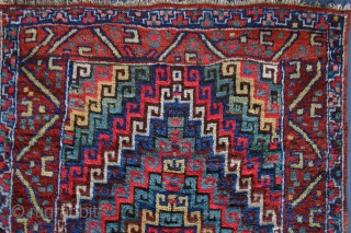 Erzerum Village Rug / circa 1875

 This East Anatolian rug is really wonderful; it is pure folk art; resembling an abstract impressionist painting... I love it! Size is good too. 6'2" x  ...
