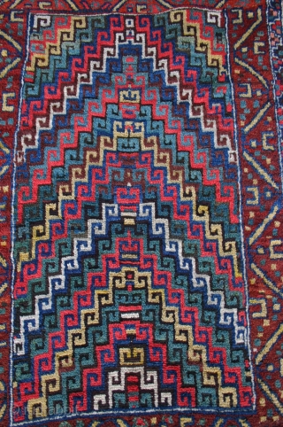 Erzerum Village Rug / circa 1875

 This East Anatolian rug is really wonderful; it is pure folk art; resembling an abstract impressionist painting... I love it! Size is good too. 6'2" x  ...