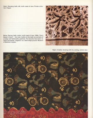 Indonesian Batik & Ikat: Textile Art-threads of Continuity, Bedrich Forman. Hamlyn Publishing, London. 1988 first edition.
Hardcover with dust jacket; off-white cloth. Book in excellent condition; dust jacket front very good but back  ...