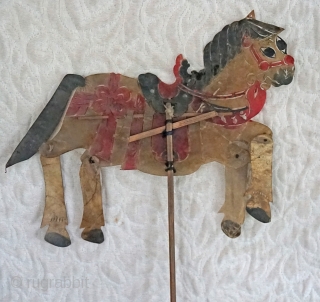 Antique Qing Dynasty Chinese shadow Puppet...        
For centuries, before there was electricity, throughout Asia, Puppetry Arts were a popular form of traveling entertainment...
A platform with  ...