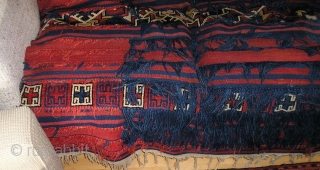 Anatolin wool bed cover or sleeping mat. The friend we bought it from called it  a Yunce Yatak and he purchased it in Konya in 1983. He feels it is has  ...