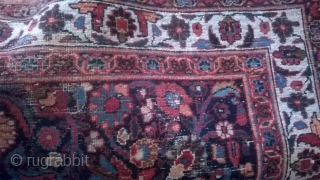 huge and rare antique Qashqai rug, Late 19th century, handknoted in perfect condition.
325 by 270 cm
not restored!                