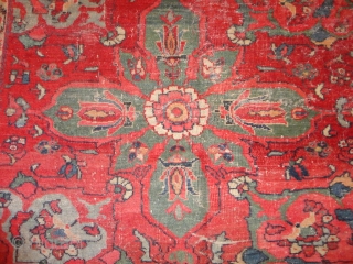    Antique  Ziegler  Sultanabad / Mahal  292 X 375  cm.

  Unique  dekoratve  big Pattern with  superb natural colors

  Komplet  with  ...