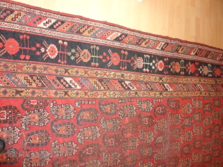    Antique  Khamseh   South- Persien  19 th. century  180 X 450  cm.
   Superb  Natural colours , some wear  and   ...