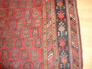    Antique  Khamseh   South- Persien  19 th. century  180 X 450  cm.
   Superb  Natural colours , some wear  and   ...