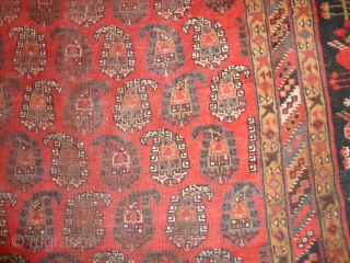    Antique  Khamseh   South- Persien  19 th. century  180 X 450  cm.
   Superb  Natural colours , some wear  and   ...