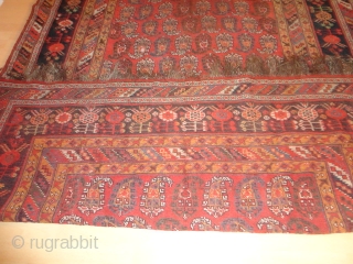    Antique  Khamseh   South- Persien  19 th. century  180 X 450  cm.
   Superb  Natural colours , some wear  and   ...