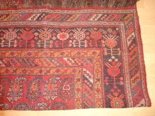    Antique  Khamseh   South- Persien  19 th. century  180 X 450  cm.
   Superb  Natural colours , some wear  and   ...